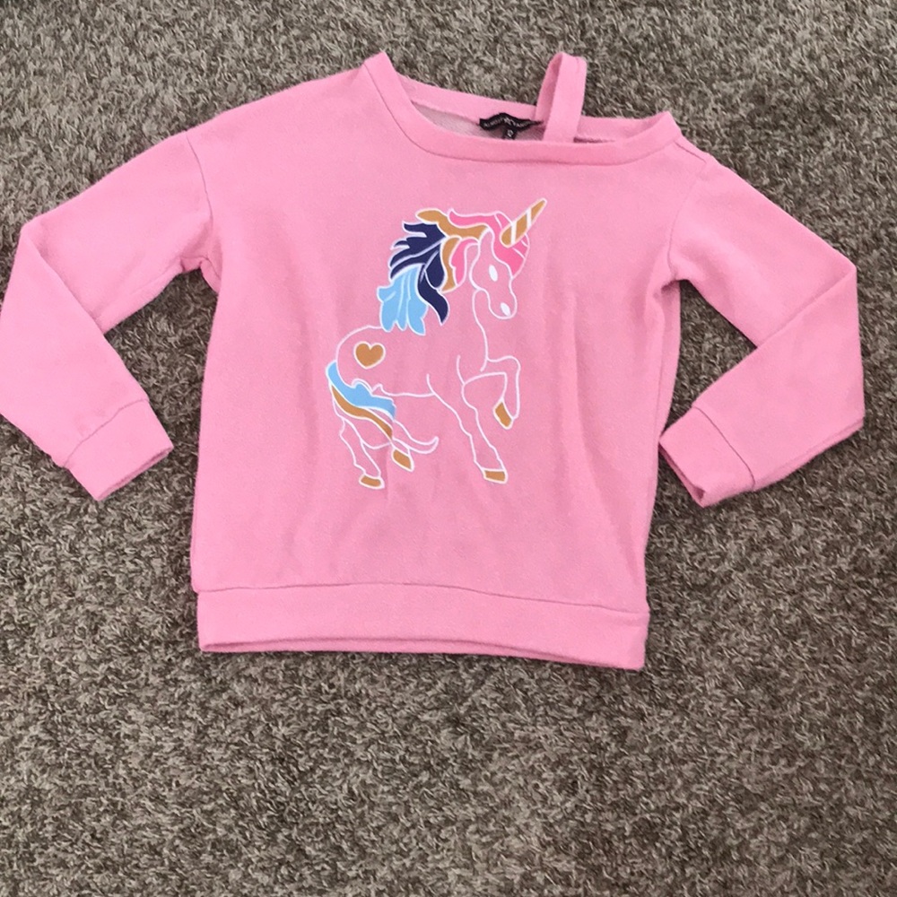 pink unicorn long sleeve shirt